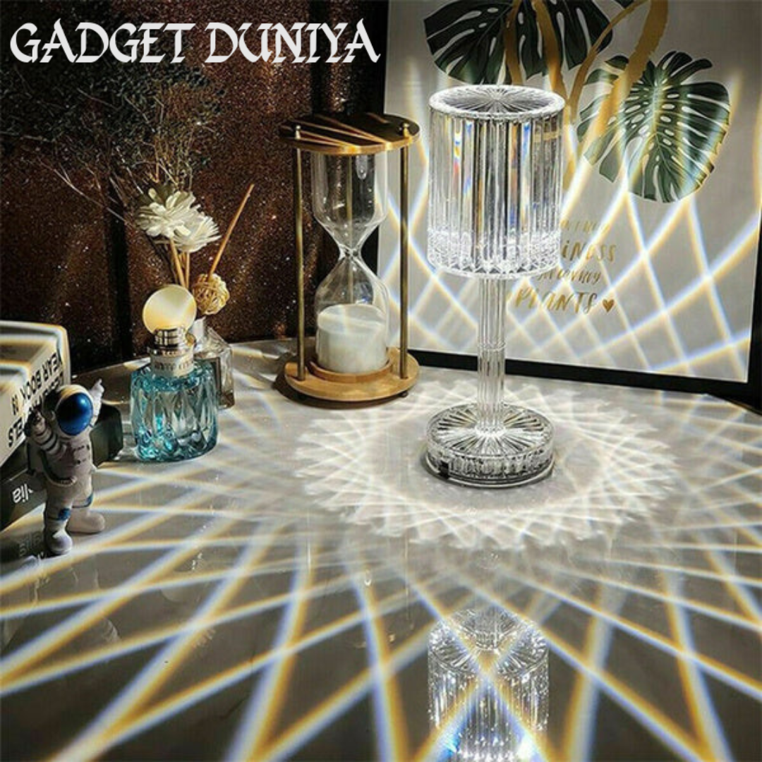 G-Dyn Portable LED Crystal Table Lamp