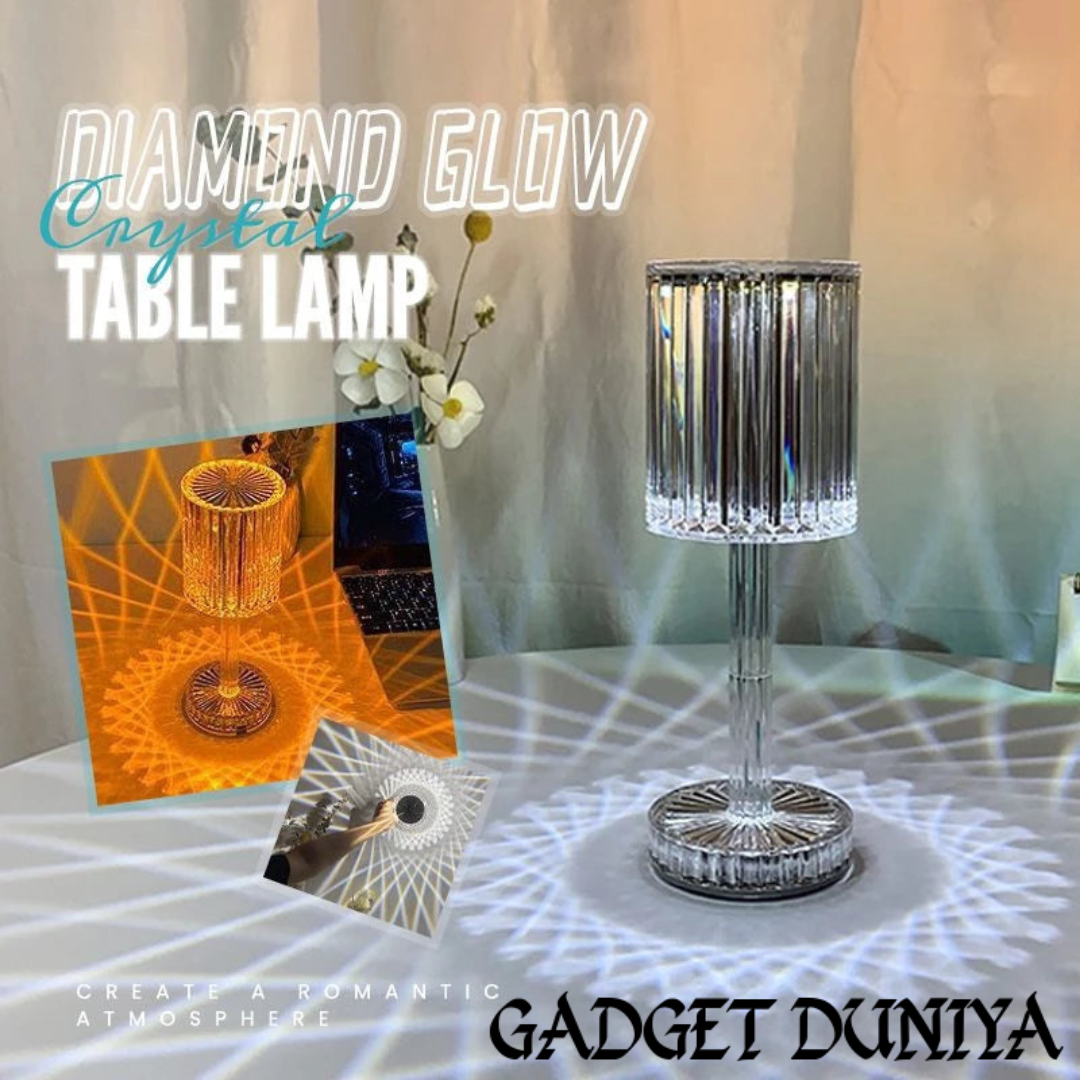 G-Dyn Portable LED Crystal Table Lamp