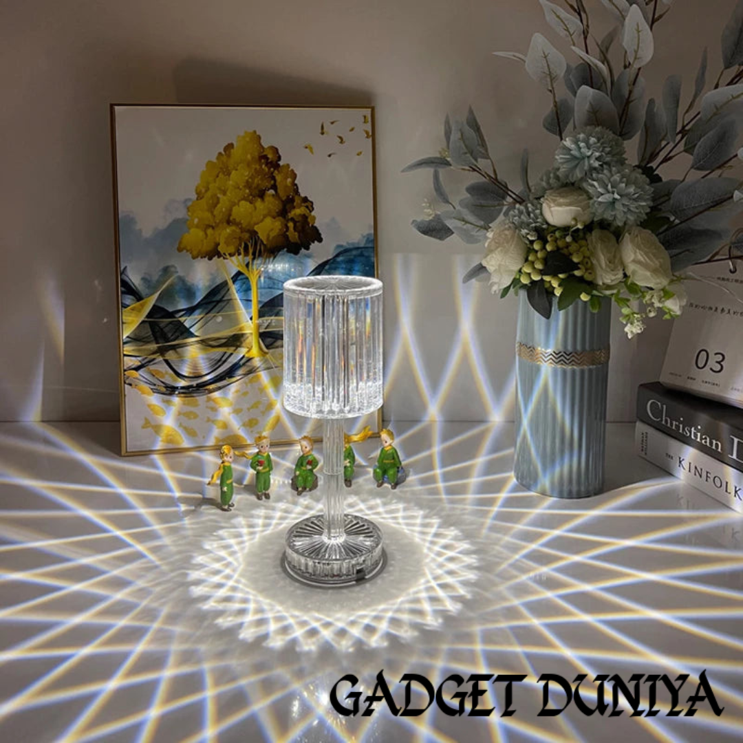 G-Dyn Portable LED Crystal Table Lamp
