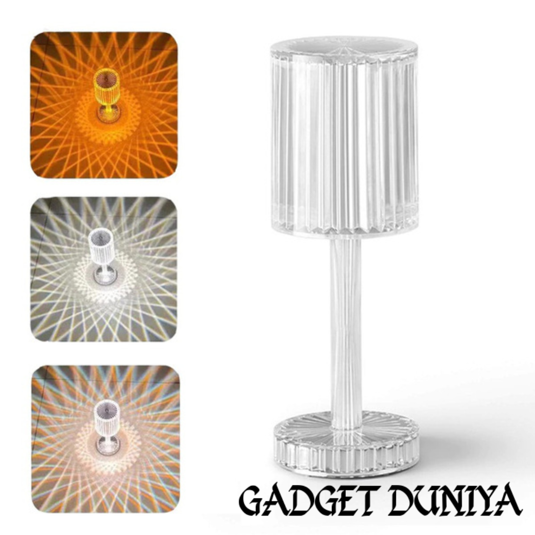 G-Dyn Portable LED Crystal Table Lamp