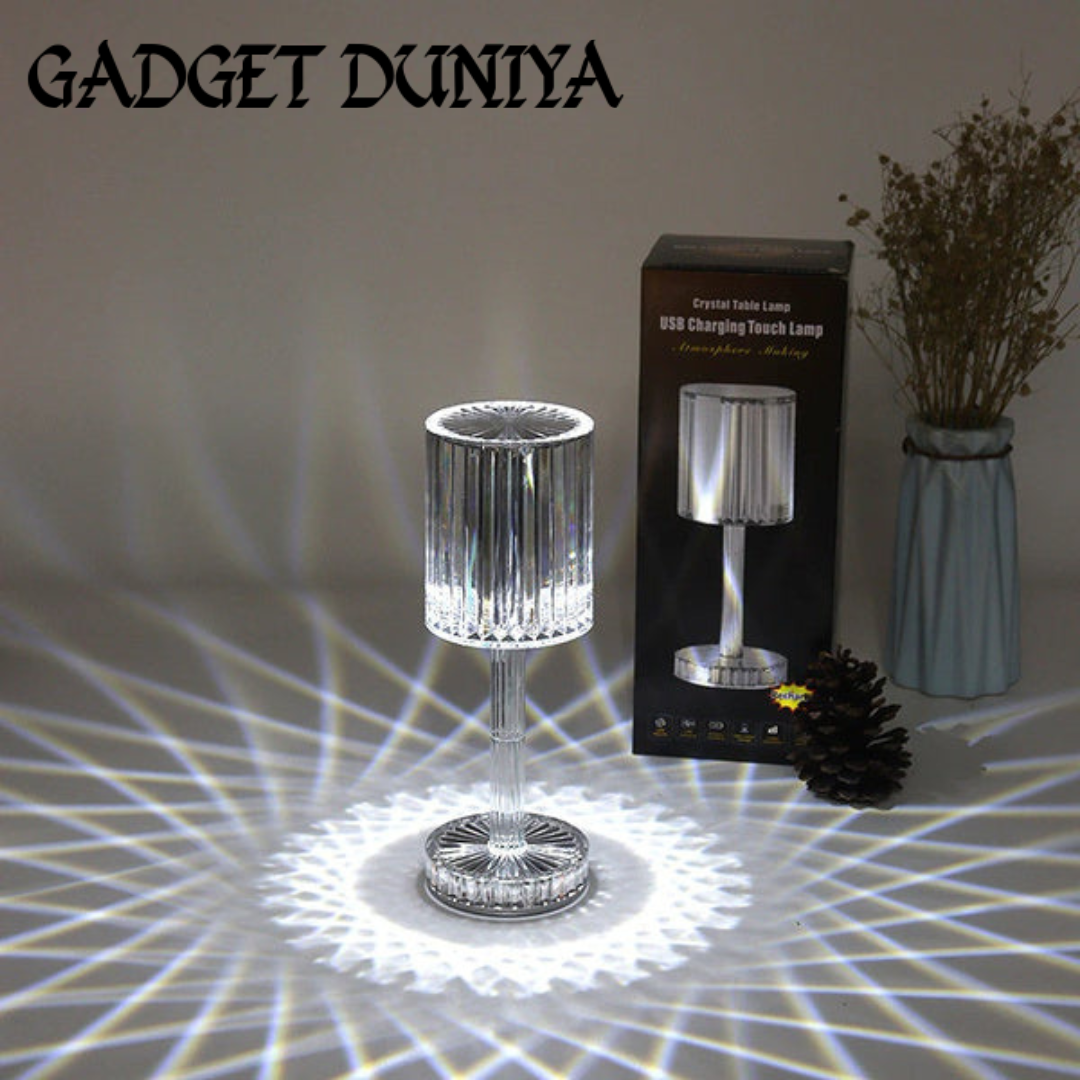 G-Dyn Portable LED Crystal Table Lamp