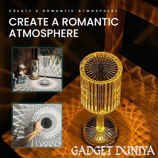 G-Dyn Portable LED Crystal Table Lamp